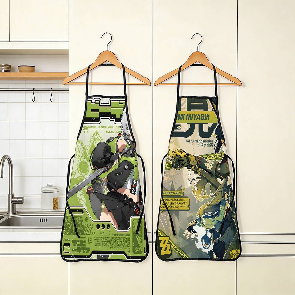 Kitchen Baking Zone - Game Zenless Zone Zero Bib Apron