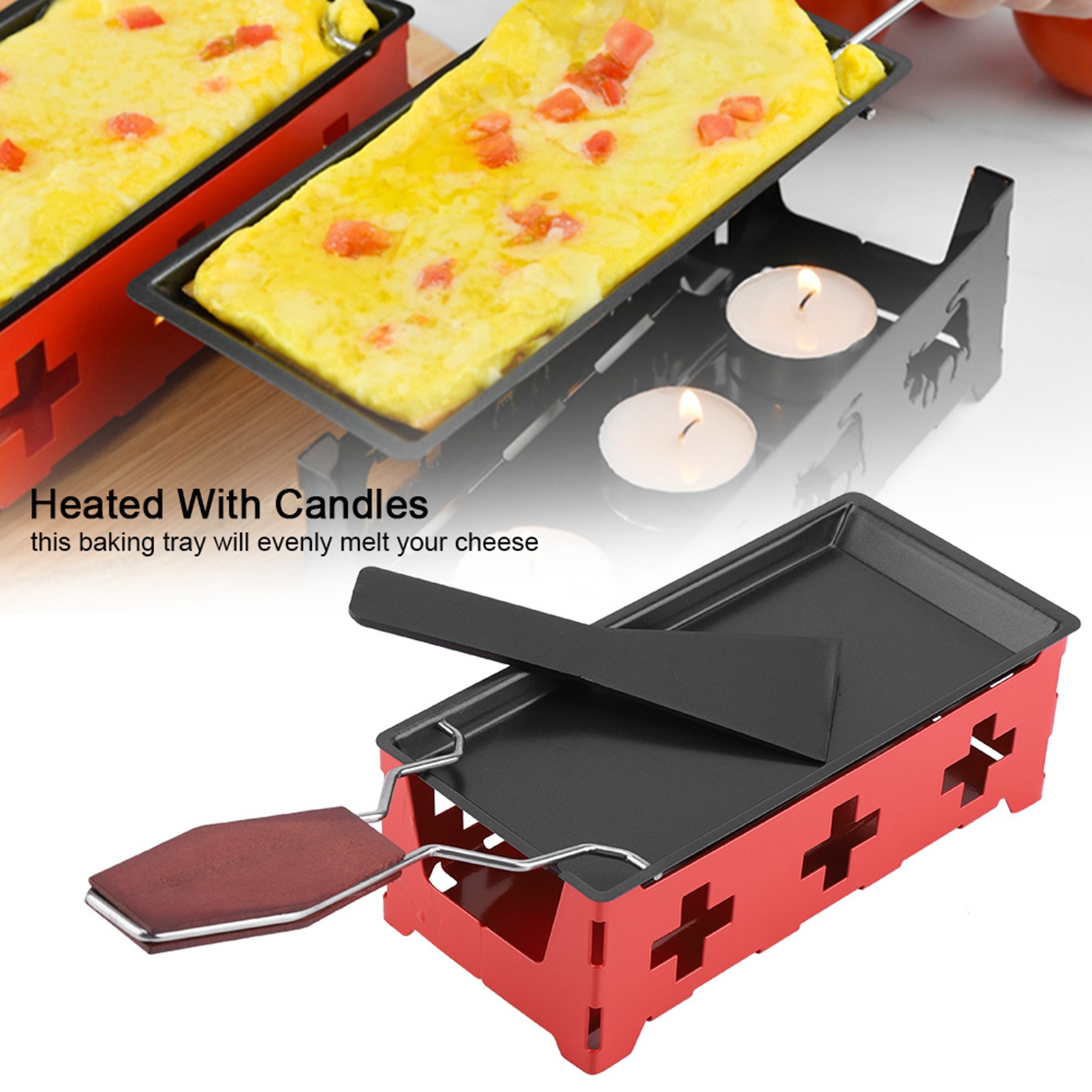 Kitchen Baking Tray Set - F2 Portable Cheese Oven Baking Tray