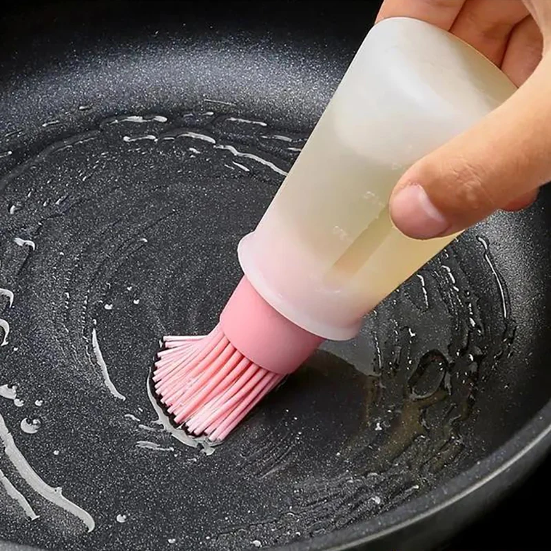 Kitchen Baking - New 2026 1PC Silicone Oil-Bottle Brush