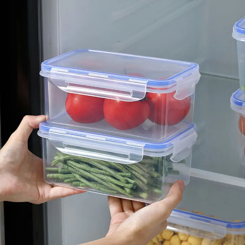 Kitchen Baking Tins - Kitchen Refrigerator Sealed Rectangular Refrigerator Storage