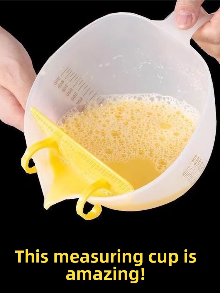 Kitchen Baking Mixer - Kitchen Egg Liquid Filter Bowl Dough