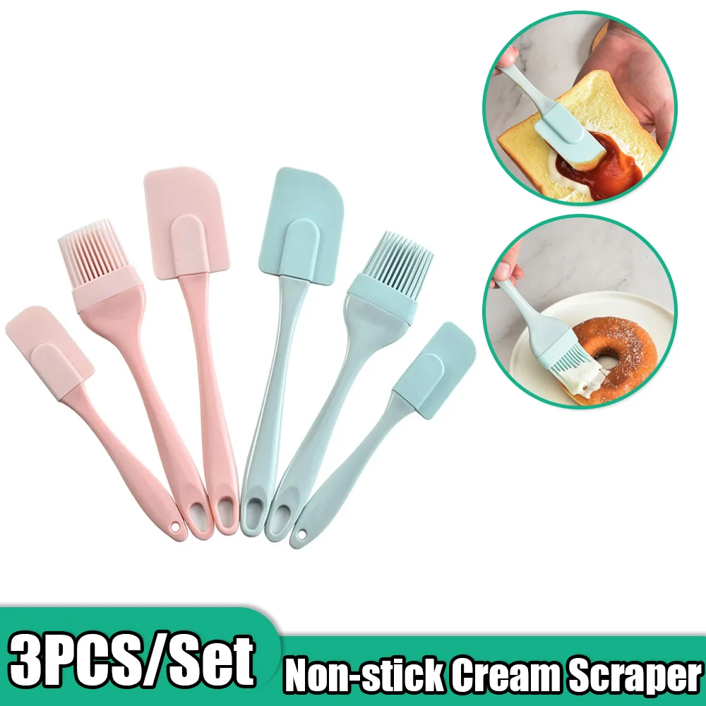 3Pcs Non-Stick Silicone Cream  - Kitchen Baking Mixer 리뷰 및 가격