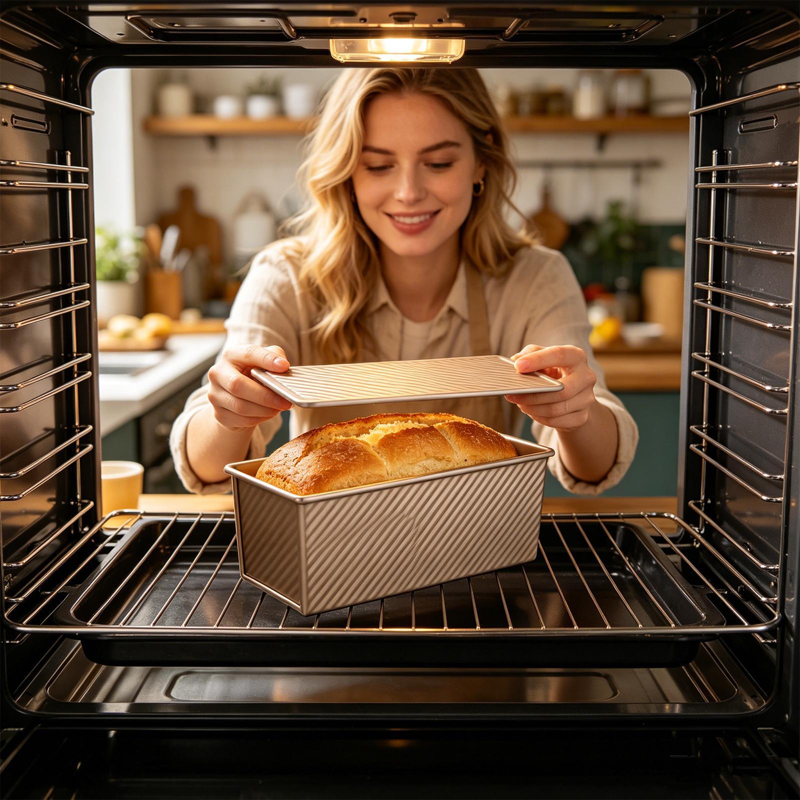 Bread Baking Pan Corrugated Ca - Kitchen Baking Tins 리뷰 및 가격