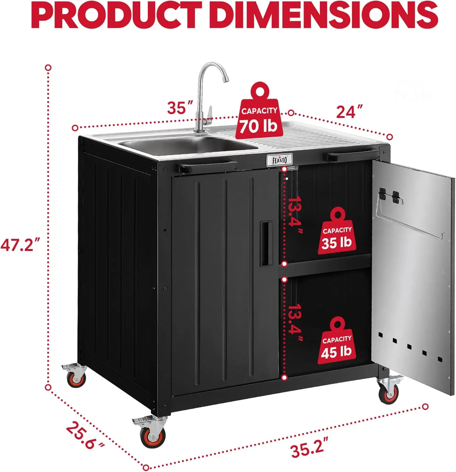 Outdoor Kitchen Island with St - Kitchen Baking Mixer 리뷰 및 가격
