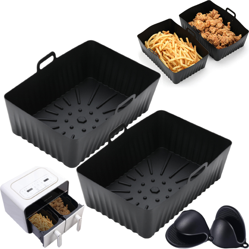 Silicone Air Fryer Liners Non- - Kitchen Baking Zone 리뷰 및 가격