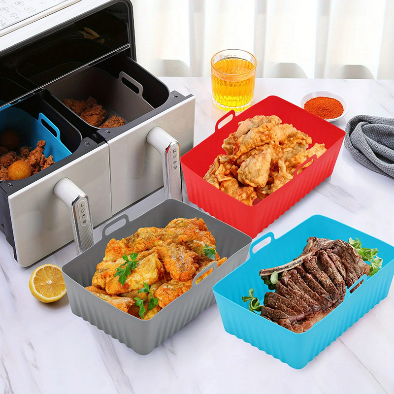 Silicone Air Fryer Liners Non- - Kitchen Baking Zone 리뷰 및 가격