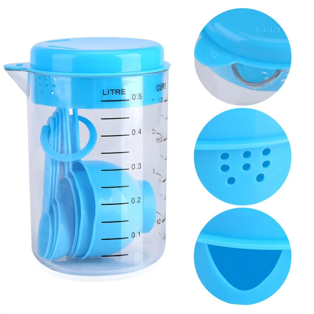 7 Pieces / Set Plastic Measuri - Kitchen Baking Tray Set 리뷰 및 가격