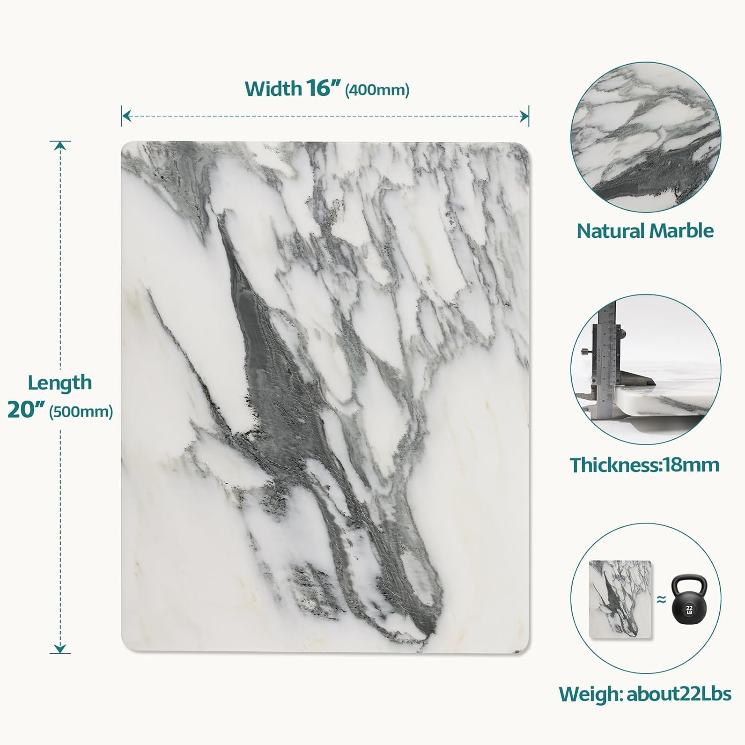 Marble Stone Cutting Board For - Kitchen Baking 리뷰 및 가격