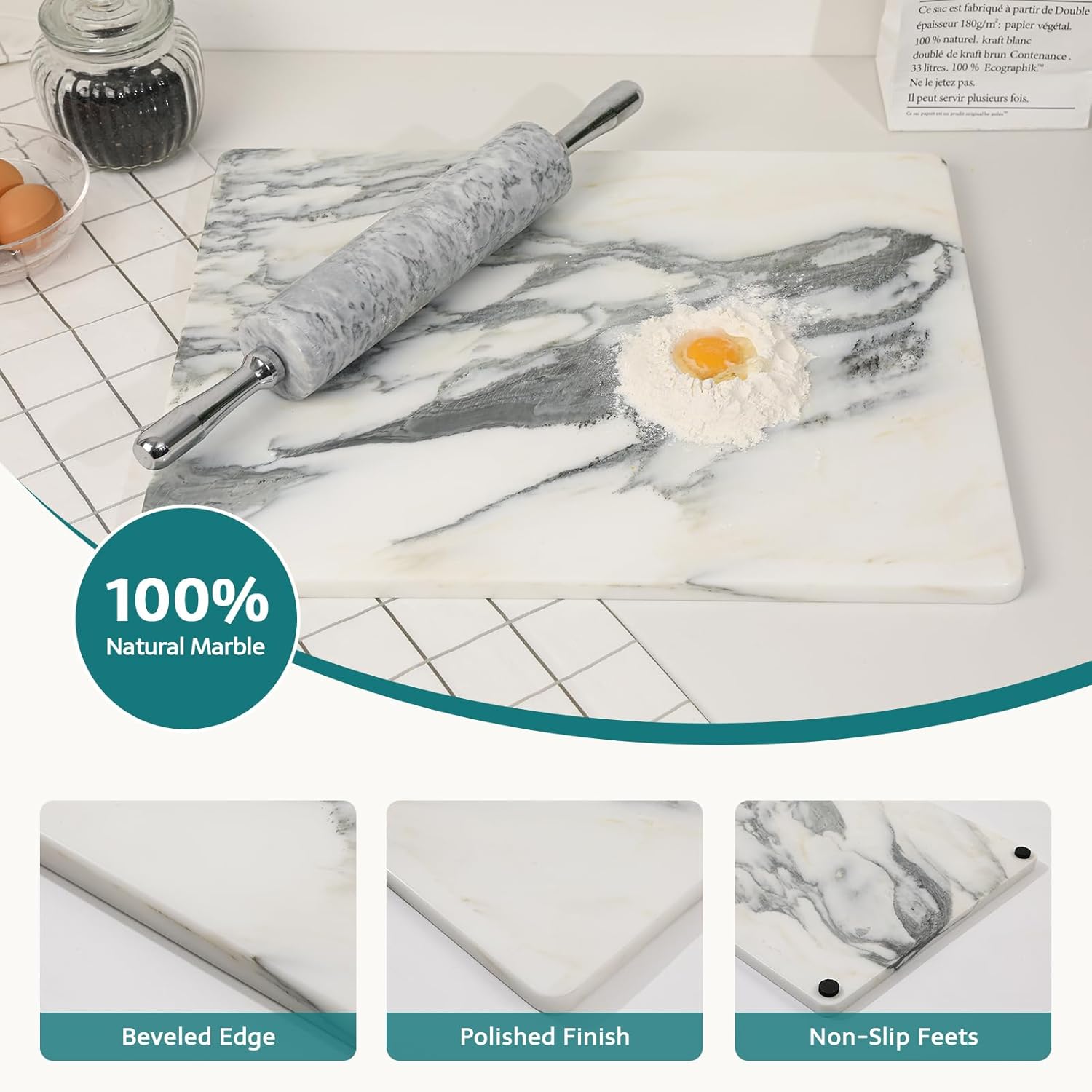 Marble Stone Cutting Board For - Kitchen Baking 리뷰 및 가격