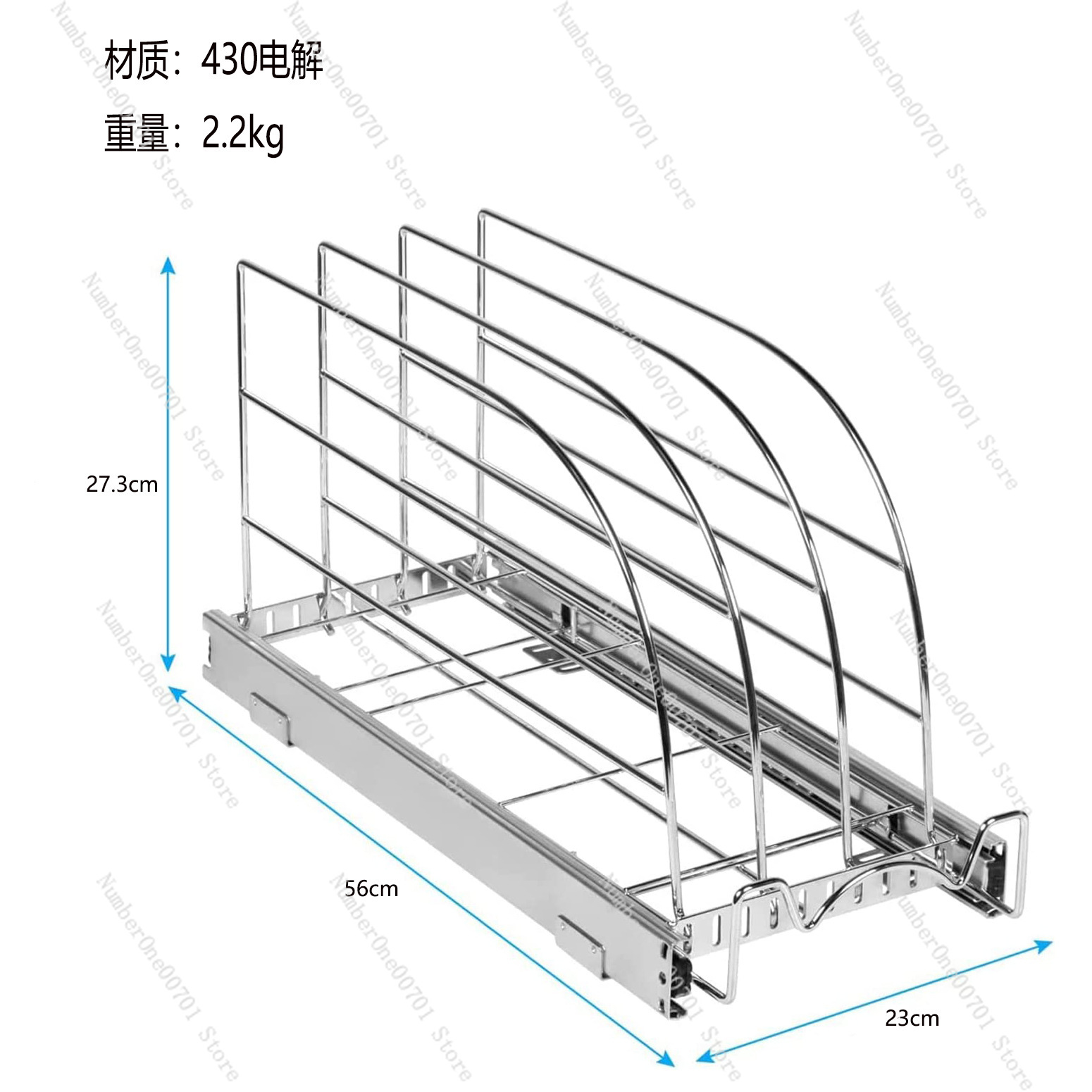 Slide-Out Kitchen Cabinet Orga - Kitchen Baking Sheet Organizer 리뷰 및 가격