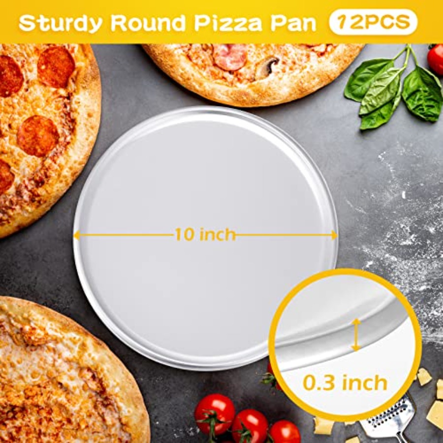 Pcs Pizza Pan Bulk Restaurant  - Kitchen Baking Tray Set 리뷰 및 가격