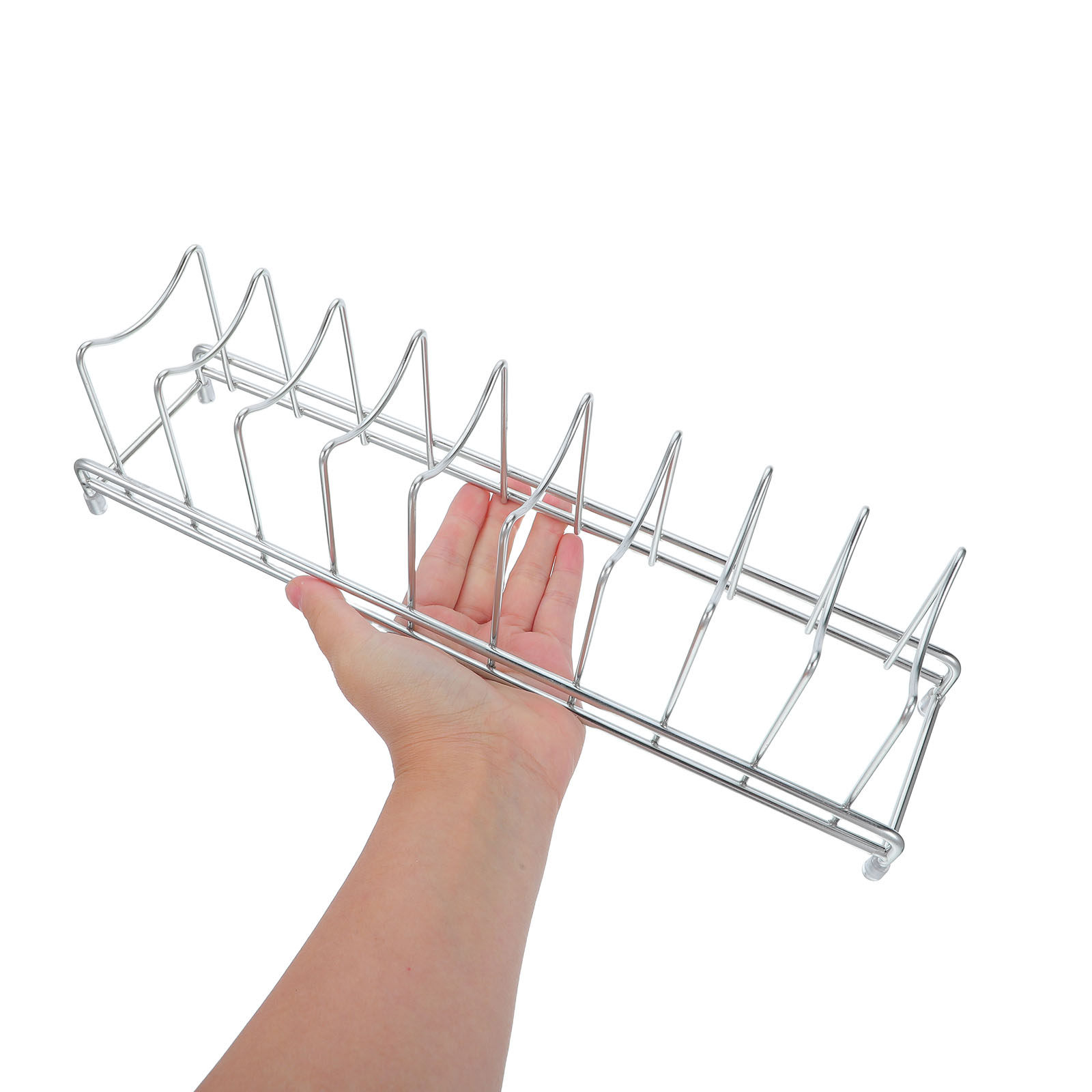 Stainless Pot Lid Organizer 9  - Kitchen Baking Sheet Organizer 리뷰 및 가격