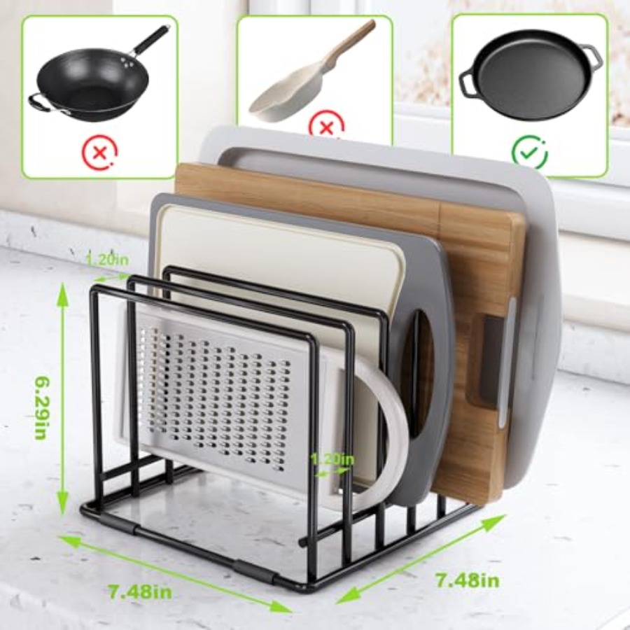 2-pack 5-slot baking storage s - Kitchen Cabinet Baking Organizer 리뷰 및 가격
