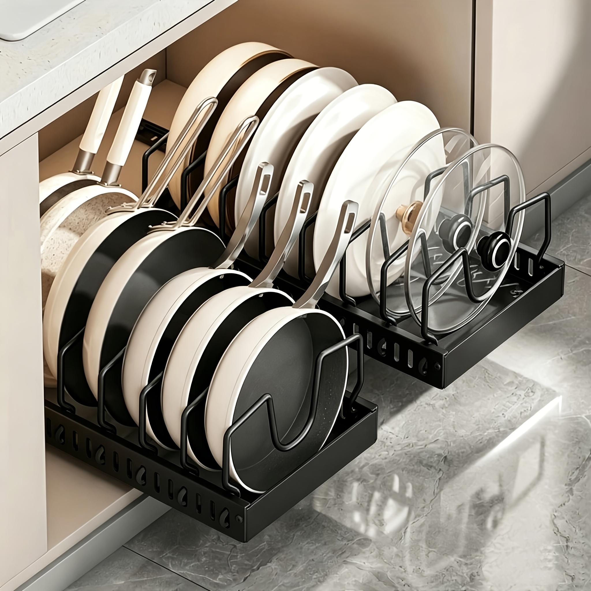 1/2pcs Kitchen Storage Rack, A - Kitchen Cabinet Baking Organizer 리뷰 및 가격