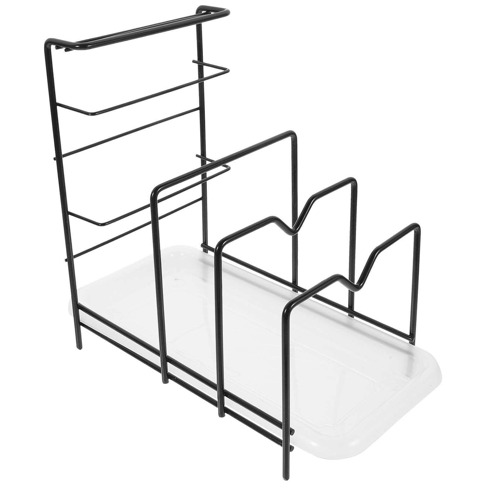 Pot Lid Rack Cutting Board Org - Kitchen Baking Sheet Organizer 리뷰 및 가격