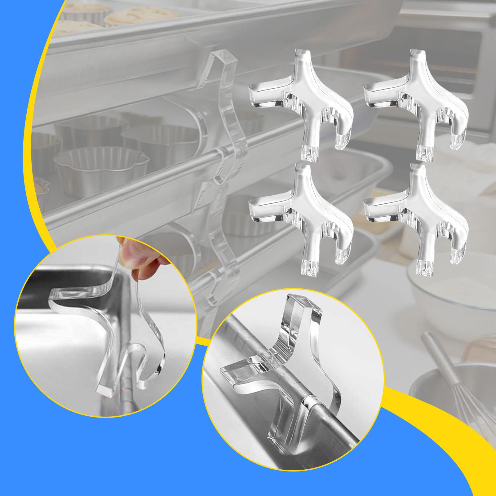 Baking Sheet Stackers Acrylic  - Kitchen Baking Sheet Organizer 리뷰 및 가격