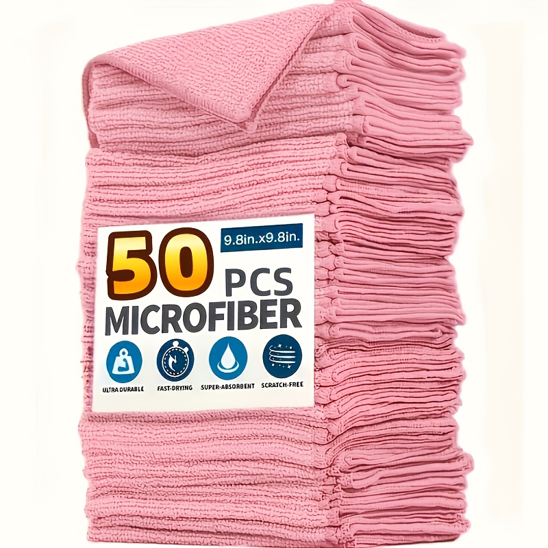 1-50Pcs Light Pink Microfiber  - Kitchen Baking Mixer 리뷰 및 가격