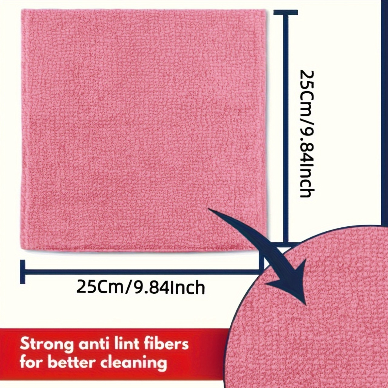1-50Pcs Light Pink Microfiber  - Kitchen Baking Mixer 리뷰 및 가격