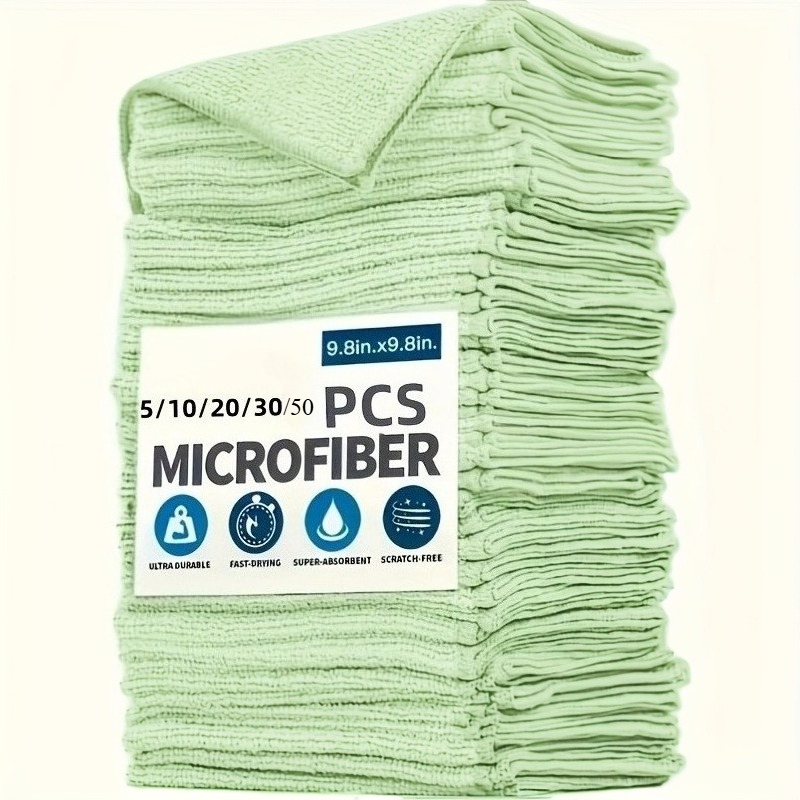 1-50Pcs Light Green Microfiber - Kitchen Baking Mixer 리뷰 및 가격