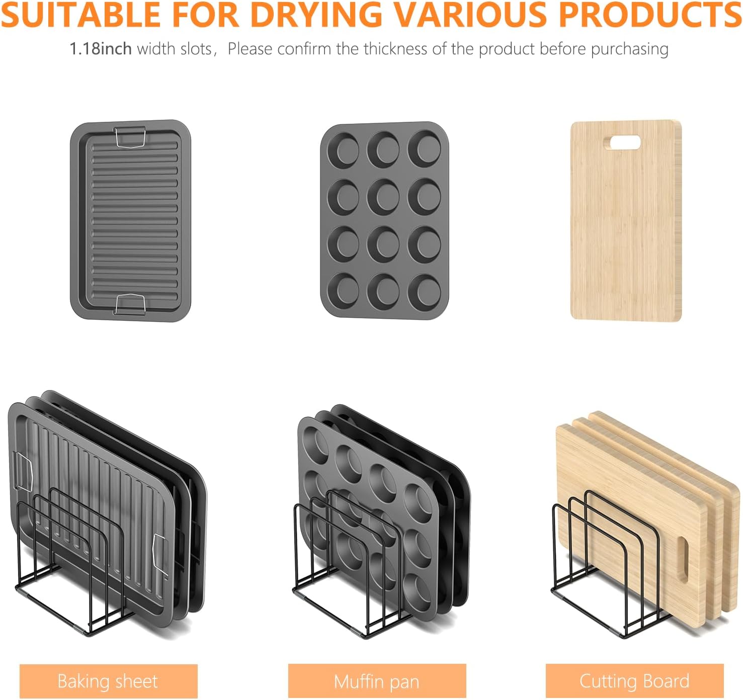 Kitchen Cabinet Organizer, Ste - Kitchen Cabinet Baking Organizer 리뷰 및 가격
