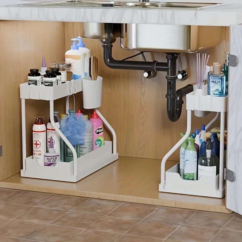 Under Sink Organizer Space Sav - Kitchen Baking Tins 리뷰 및 가격