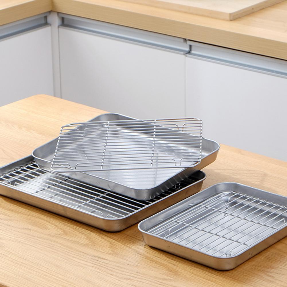 1 Set Stainless Steel Oven Bak - Kitchen Baking Tray Set 리뷰 및 가격