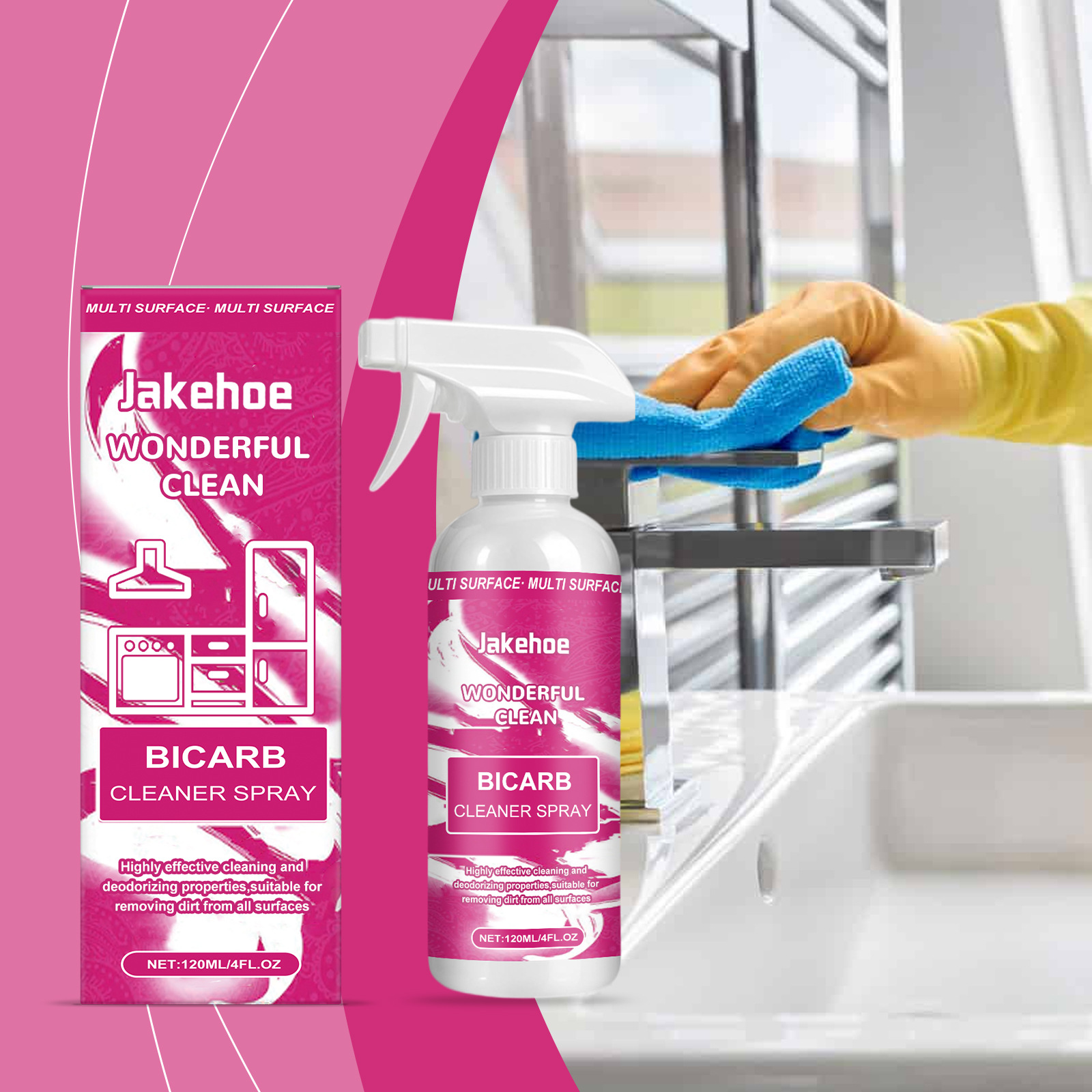 Baking Soda Cleaning Spray,Hea - Kitchen Cleaner With Baking Soda 리뷰 및 가격