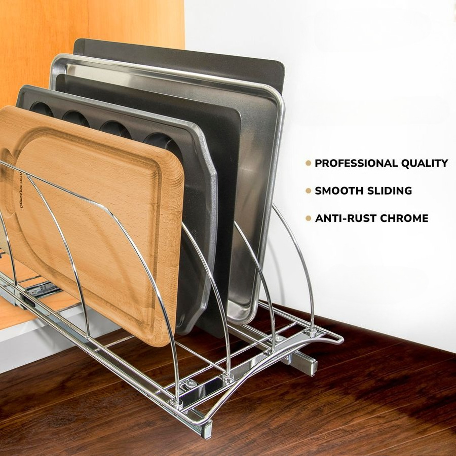 PROFESSIONAL Pull Out Cutting  - Kitchen Baking Sheet Organizer 리뷰 및 가격