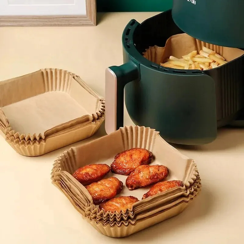 50pcs/set Air Fryer Papers Dis - Kitchen Baking Tray Set 리뷰 및 가격