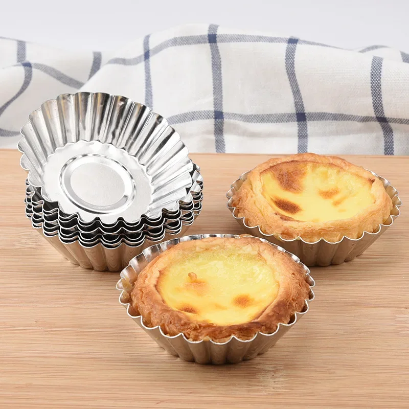 Aluminum 7cm Egg Tart Molds St - Kitchen Baking Tins 리뷰 및 가격