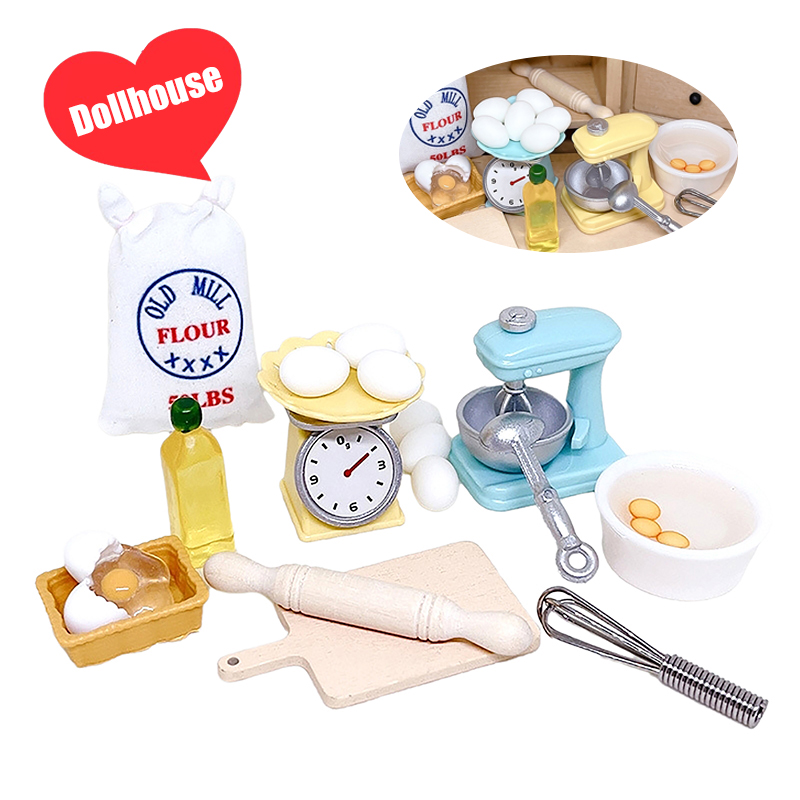 1Set 1:12 Dollhouse Miniature  - Kitchen Baking 리뷰 및 가격