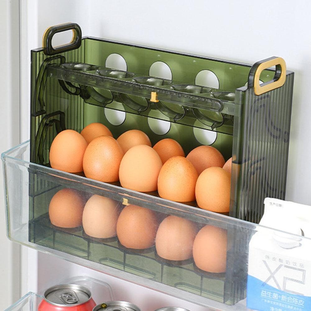 Egg Box Storage Box Side Door  - Kitchen Baking Tins 리뷰 및 가격