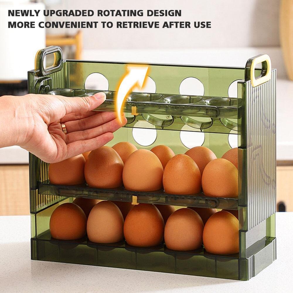 Egg Box Storage Box Side Door  - Kitchen Baking Tins 리뷰 및 가격