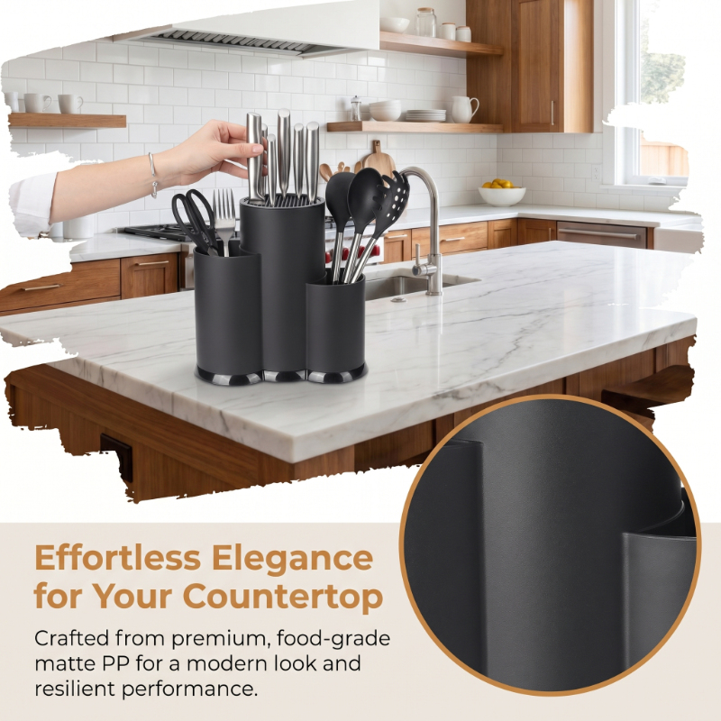 Kitchen Organizer Rack PP Knif - Kitchen Baking Tins 리뷰 및 가격