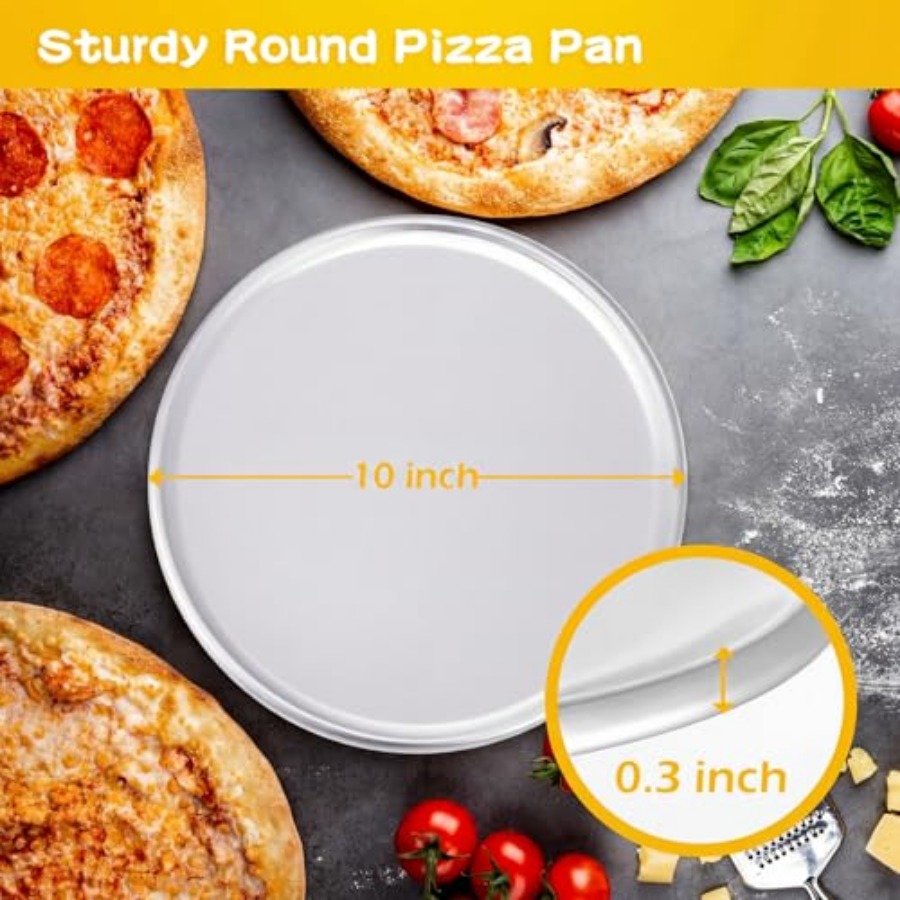 Pcs Pizza Pan Bulk Restaurant  - Kitchen Baking Tray Set 리뷰 및 가격