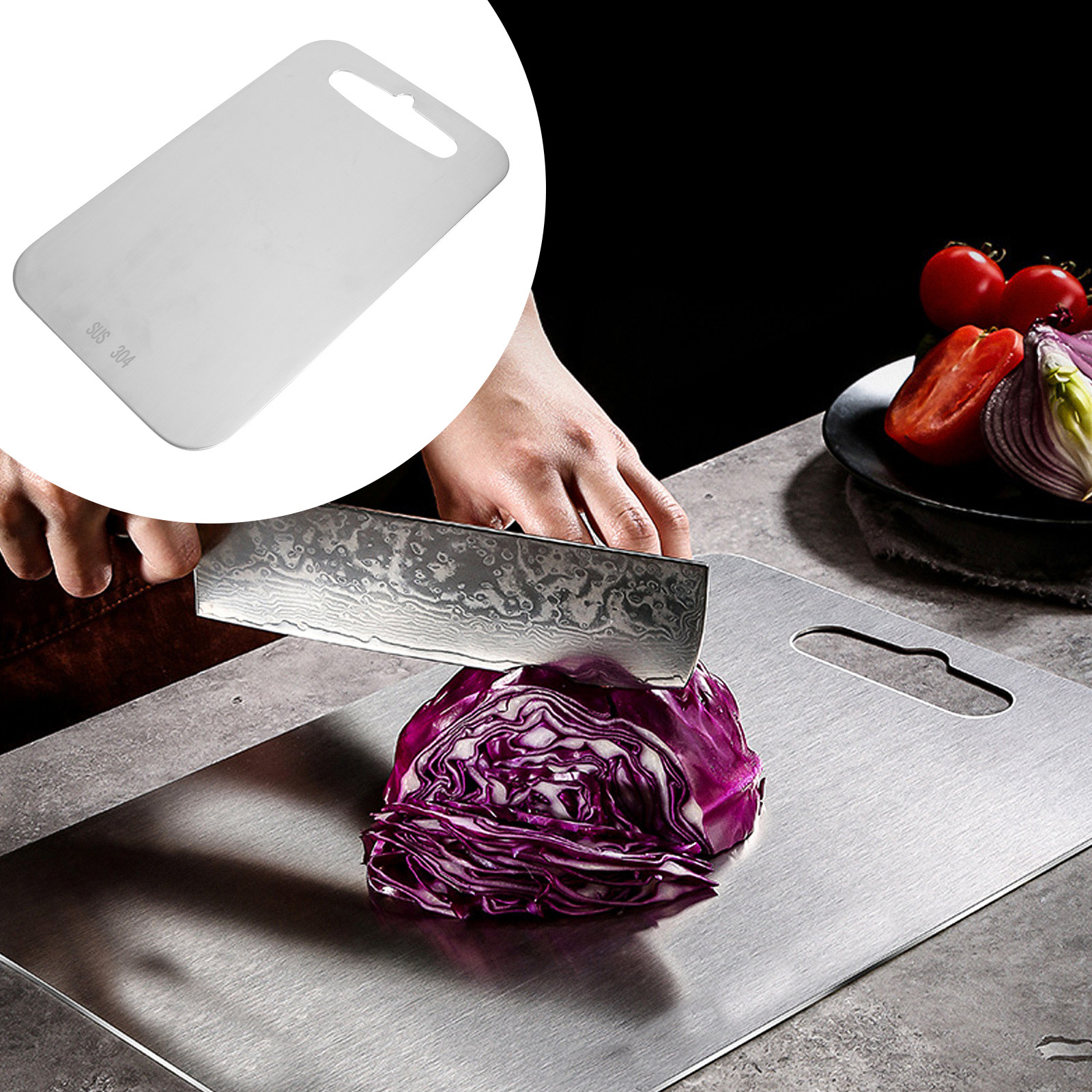 Stainless Steel Cutting Board  - Kitchen Baking 리뷰 및 가격