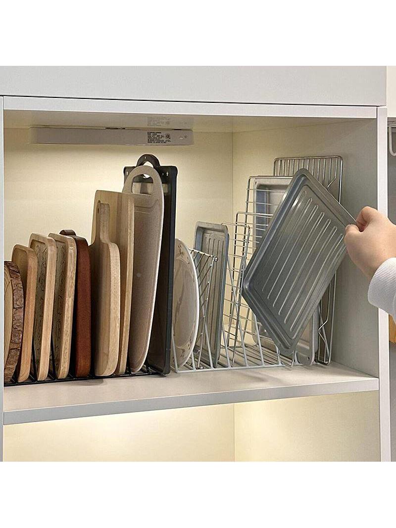 Kitchen Storage Rack Iron Art  - Kitchen Cabinet Baking Organizer 리뷰 및 가격