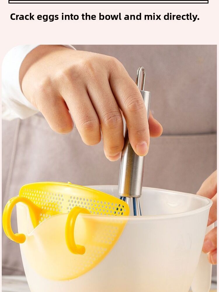 Kitchen Egg Liquid Filter Bowl - Kitchen Baking Mixer 리뷰 및 가격
