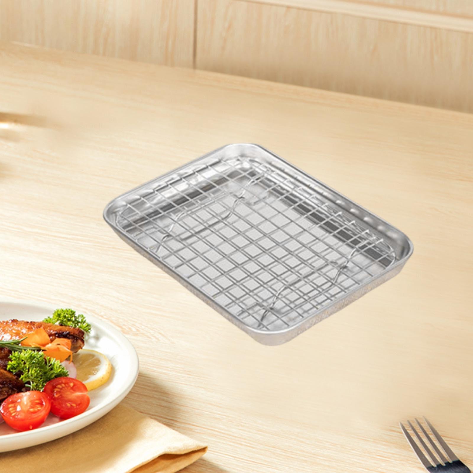 Baking Sheet with Wire Rack Du - Kitchen Baking Tray Set 리뷰 및 가격